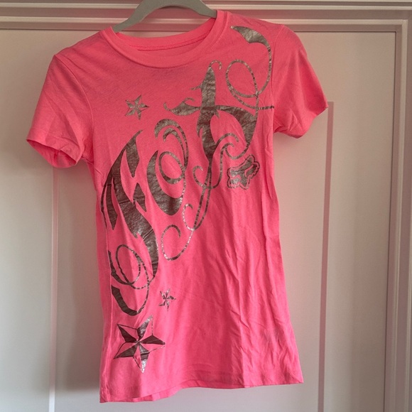 Fox Tops - FOX BRAND PINK T-SHIRT - EUC